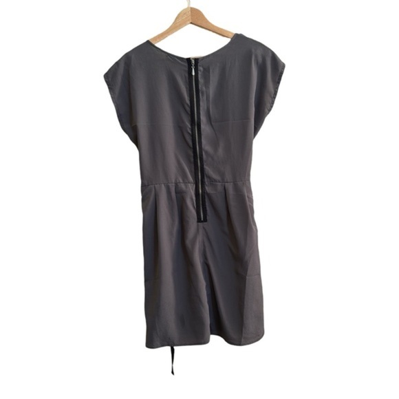 Bebop Large Body 100% Polyester Grey Dress - Picture 3 of 9